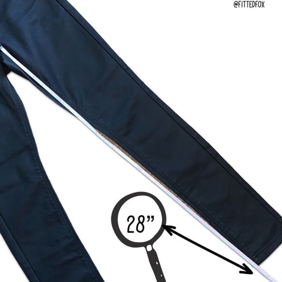 VERA WANG FAUX LEATHER SKINNY PANT | SIZE 2 | LIKE NEW | NEVER WORN - Picture 10 of 10
